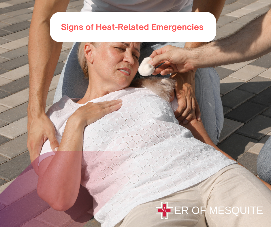 Signs of Heat-Related Emergencies at ER of Mesquite