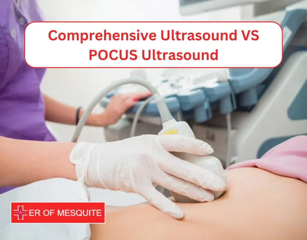 Comprehensive Ultrasound VS POCUS Ultrasound