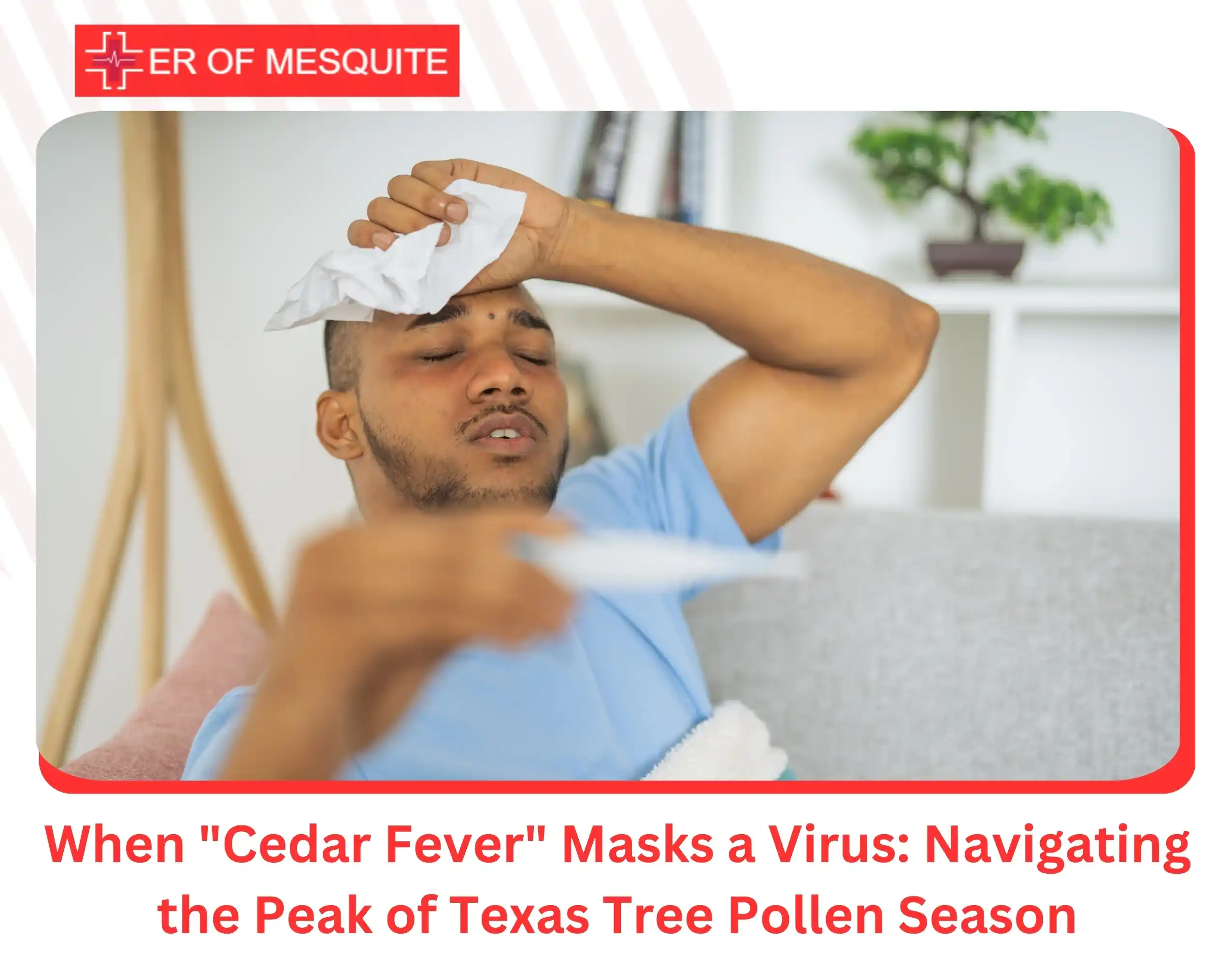 When Cedar Fever Masks a Virus Navigating the Peak of Texas Tree Pollen Season