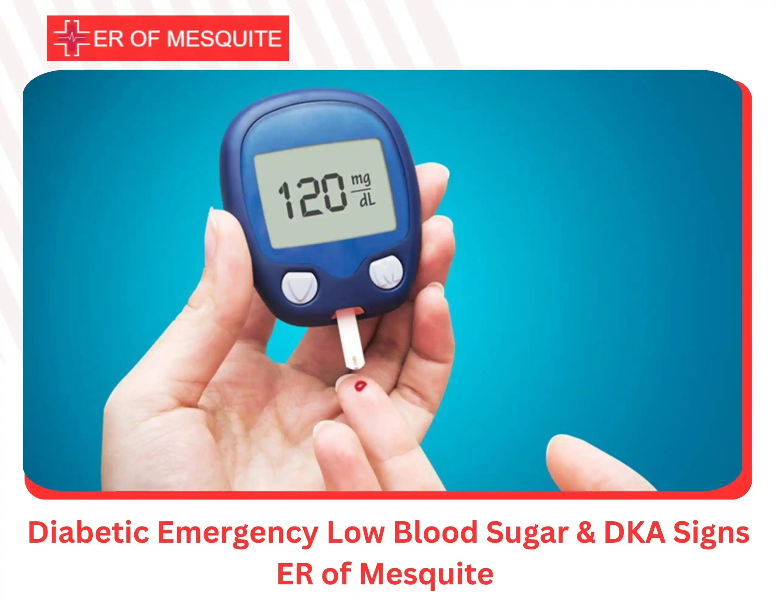 klow blood sugar Diabetic Emergency Low & DKA Signs ER of Mesquite GHK-Cu Peptides Serum – Size:400 Vials (Box) Natural beauty supplement